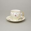 BERNADOTTE castle: Cup + saucer 220 ml / 16 cm, Thun 1794, karlovarský porcelán