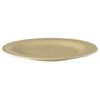 Beat sand-beige color glaze: Plate dining 27,5 cm, Seltmann porcelain