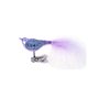 Christmas decoration chubby bird, 5.5 cm, light purple, Czech decorations MIJA