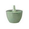 Beat grey-green: Sugar bowl 270 ml, Seltmann porcelain