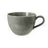 Beat pearl-grey: Cup 350 ml breakfast, Seltmann porcelain