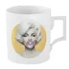 Hrnek Henkel 100 mm 500 ml, Marilyn Monroe se zlatou bublinou, Míšeňský porcelán
