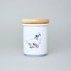 Jar w/wooden lid 10,5 x 8,2 cm - middle, Goose, Český porcelán a.s.