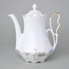 Coffee pot 1,2 l, Lenka Daisy flower, white variant, Rose China Chodov