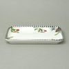 Platter 21 x 14 x 2 cm, Cones and holly, new bone china EGAN