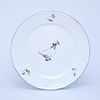 Plate flat 24 cm, Cesky porcelan a.s., Goose