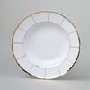 Natalie gold: Plate deep 23 cm, Thun 1794 Carlsbad porcelain