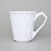 Mug Maxi Diamond White, 550 ml, Porcelain Goldfinger
