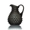 Crystal Jug 2000 ml, Smoke - Polka Dot, Kvetna 1794 Glassworks
