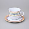 Opál 80110: Šálek vysoký čajový 230 ml a podšálek 155 mm, Thun 1794, karlovarský porcelán