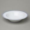 Plate deep 22 cm ELLA 450 ml (voluminous), Thun 1794, karlovarský porcelán, 80136 decor - blue lace