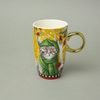 Mug Cat in winter 400 ml, EGAN porcelain