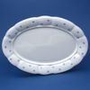 Oval dish flat 36 cm, Benedikt Valbella, G. Benedikt 1882