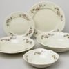 Dining set 25 pcs., Thun 1794 Carlsbad porcelain, BERNADOTTE ivory + flowers