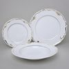 Plate set for 6 pers., Marie Louise 88008, Thun 1794, karlovarský porcelán