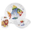 Children set 3 pcs., Wild nature Animals, Compact 25179, Seltmann porcelain