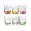 Barline 280 ml, sklenice na whisky, 6 ks., barevné ovoce, Crystalex