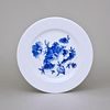 Talíř dezertní 21 cm, velká modrá květina, Český porcelán a.s.