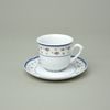 Šálek 100 ml + podšálek 115 mm espresso, Thun 1794, karlovarský porcelán, ROSE 80283