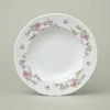 Soup plate 23 cm, Thun 1794 Carlsbad porcelain, BERNADOTTE climbing roses