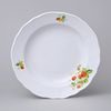 Plate deep 24 cm, strawberry, Cesky porcelan a.s.