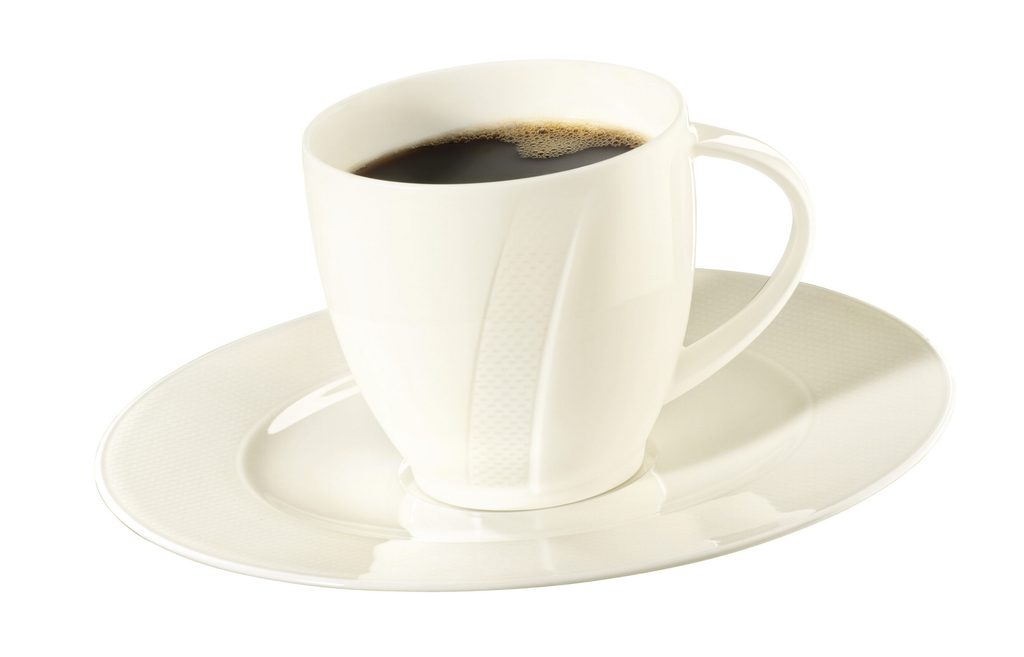 Coffee cup and saucer, Achat Diamant UNI, Tettau Porcelain - Seltmann -  Achat ivory - SELTMANN porcelain, by Manufacturers or popular decors -  Dumporcelanu.cz - český a evropský porcelán, sklo, příbory