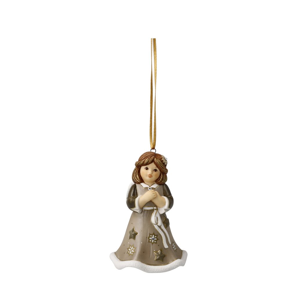 Angel Annual Angel Bell 2024, 6 / 6 / 9,5 cm, porcelain, Goebel