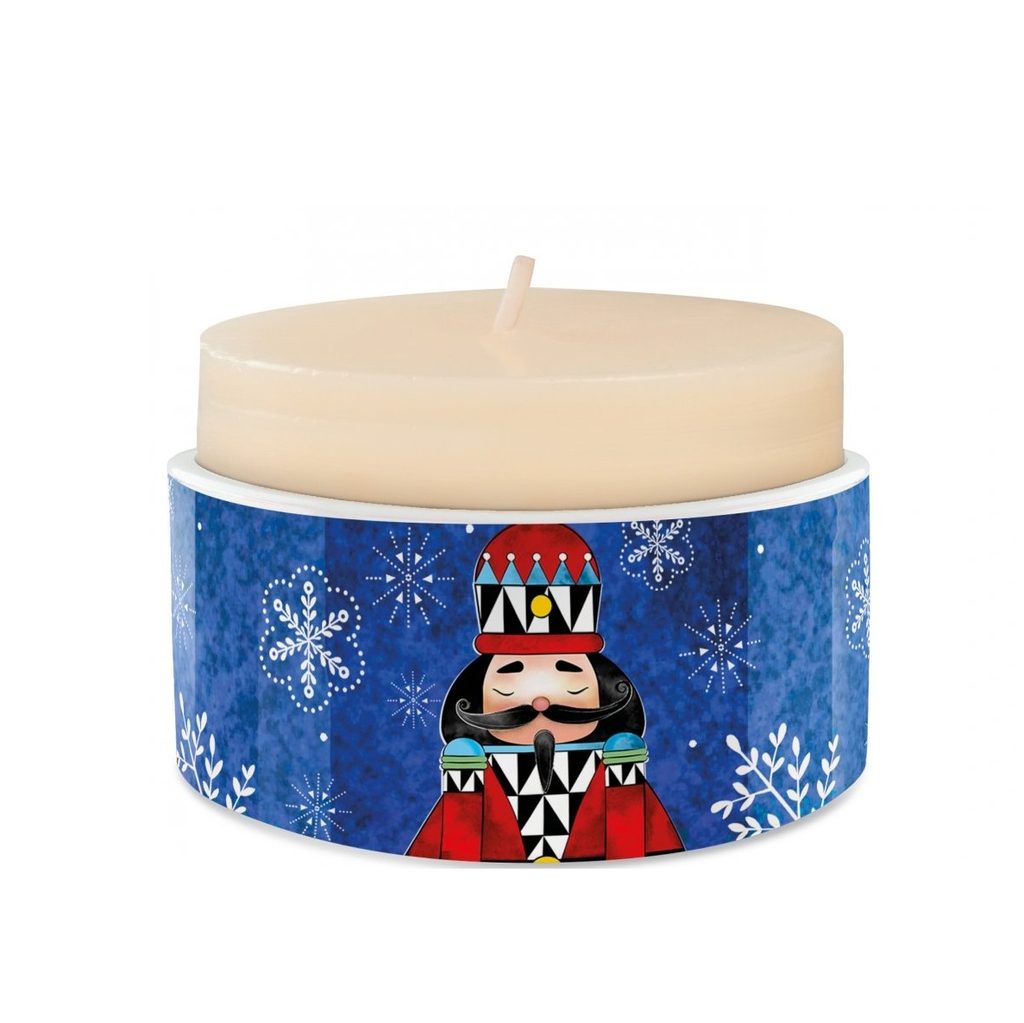 Christmas Candle King Christmas, Green Tea Aroma, 8 x 4 cm, Egan forma