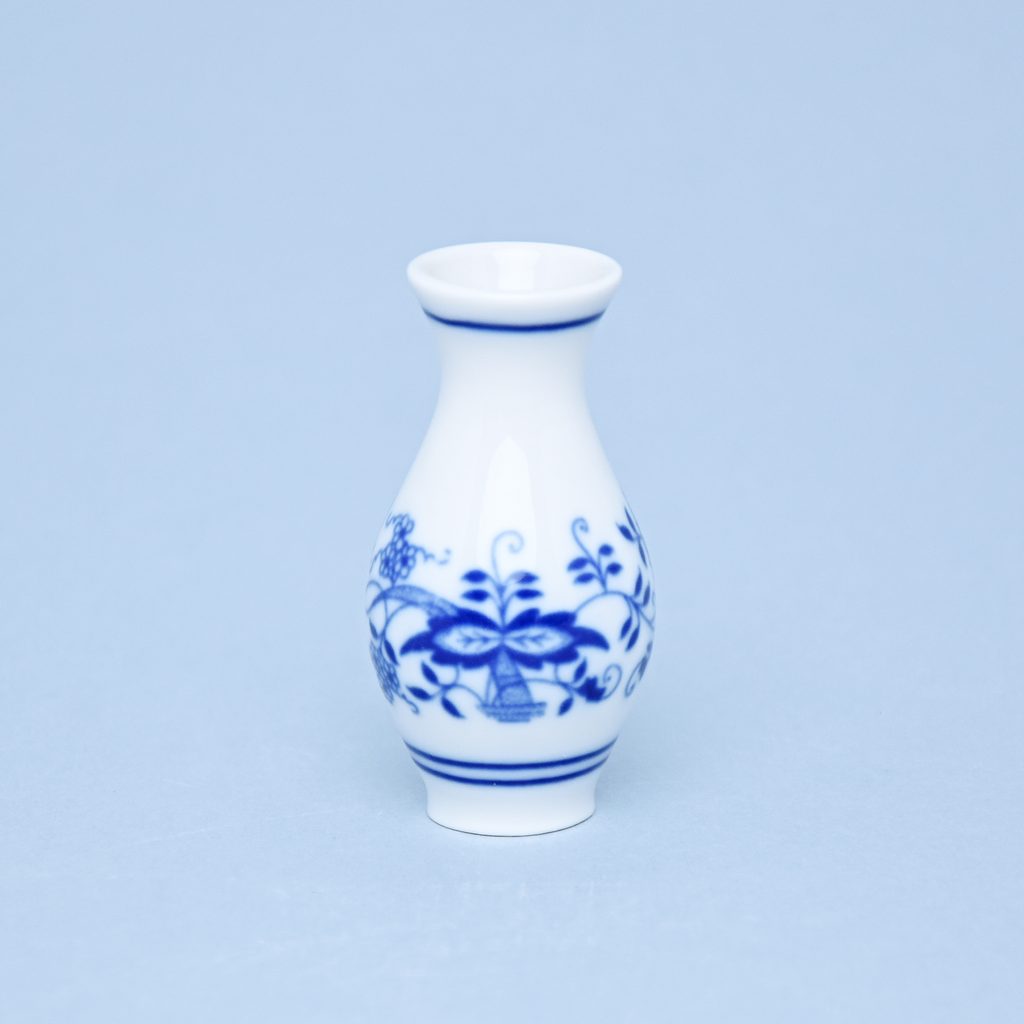 Váza mini 1210 6 cm, Cibulák, originální z Dubí - Cibulák (Blue Onion  pattern) - Miniatury - Cibulák, originální z Dubí, Podle vzoru a výrobců -  Dumporcelanu.cz - český a evropský porcelán, sklo, příbory