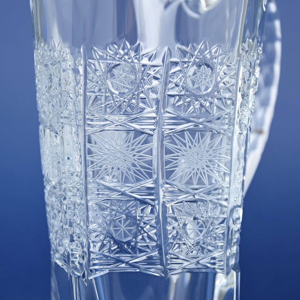 BOHEMIA CRYSTAL  ウォータージャグ　500pk Quadro: Jug - 500PK, 1100 ml, 22,5 cm, Crystalite Bohemia