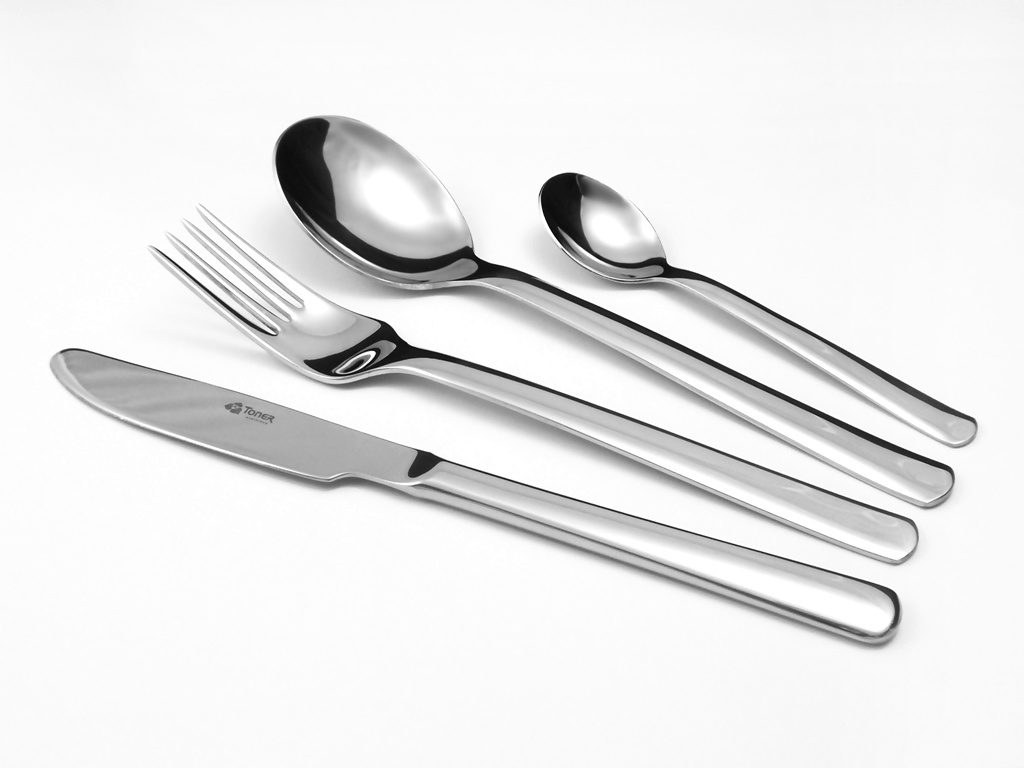Cutlery set 24 pieces, Progres Nova, Toner cutlery - Příbory Toner - Toner  cutlery / Flatware - by Manufacturers or popular decors - Dumporcelanu.cz -  český a evropský porcelán, sklo, příbory