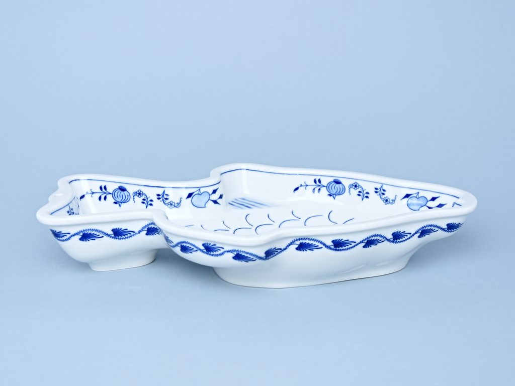 Baking form Carp 39,6 x 23,6 x 5,6 cm, Original Blue Onion pattern - Cibulák  (Blue Onion pattern) - Kitchen details - Original Blue Onion Pattern, by  Manufacturers or popular decors -