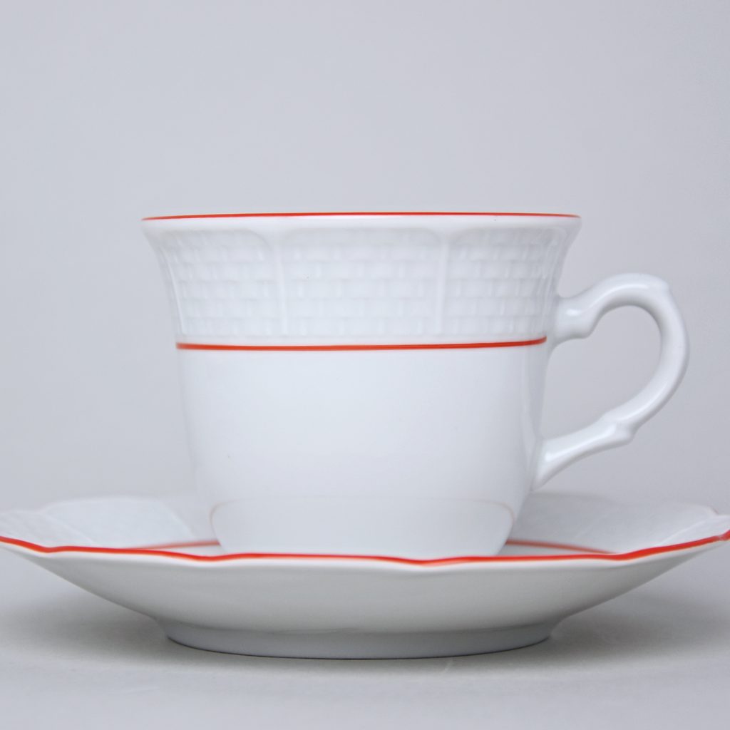 70477: Cup tall 180 ml plus saucer 155 mm, Thun 1794 Carlsbad