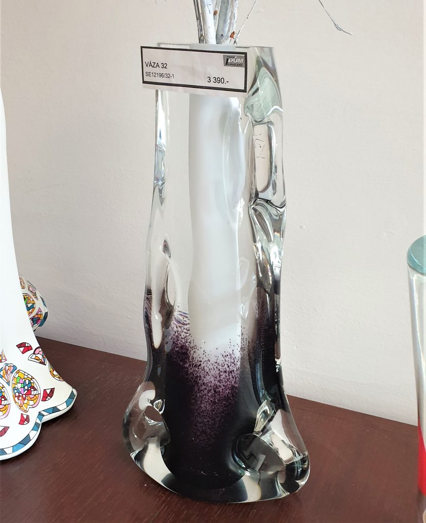 Váza masivní křišťál 32 cm - KŘIŠŤÁL A SKLO - Podle vzoru a výrobců -  Dumporcelanu.cz - český a evropský porcelán, sklo, příbory