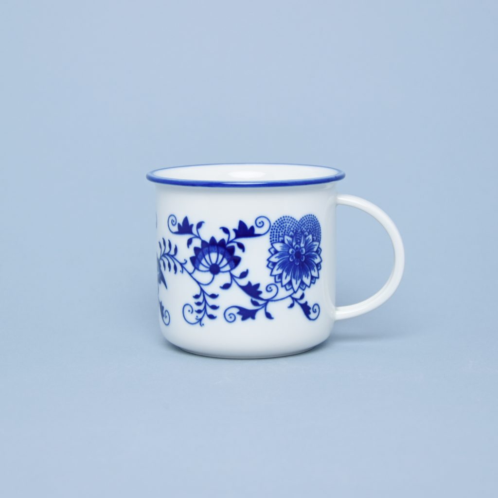 Mug Tina 0,24 l, Original Blue Onion Pattern - Cibulák (Blue Onion pattern)  - Mugs - Original Blue Onion Pattern, by Manufacturers or popular decors -  Dumporcelanu.cz - český a evropský porcelán, sklo, příbory