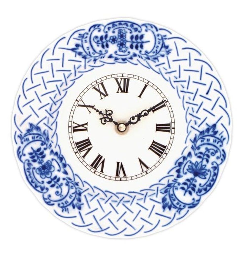 Clock wall 18 cm, Original Blue Onion Pattern - Cibulák (Blue Onion  pattern) - Clocks - Original Blue Onion Pattern, by Manufacturers or  popular decors - Dumporcelanu.cz - český a evropský porcelán, sklo, příbory