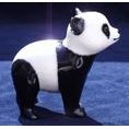 Panda stojící 9,5 x 5 x 9,5 cm, Porcelánové figurky Duchcov
