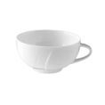 Tea cup and saucer, Achat UNI white, Tettau Porcelain