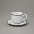 Šálek 110 ml espresso a podšálek 11,5 cm, Thun 1794, karlovarský porcelán, OPÁL 84032
