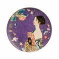 Talíř mělký 36 cm, porcelán, Dáma s vějířem, G. Klimt, Goebel