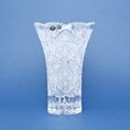 Křišťálová váza broušená, 255 mm, Crystal BOHEMIA