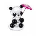 Panda with Parasol 32 x 27 mm, Crystal Gifts and Decoration PRECIOSA