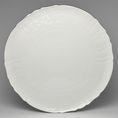 Cake plate 32 cm Thun 1794, karlovarský porcelán, BERNADOTTE platinum