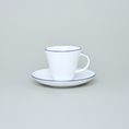 Cup 90 ml (espresso) + saucer 125 mm, Thun 1794, karlovarský porcelán, TOM 29965a0