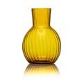 Crystal Carafe / Vase 1900 ml, Amber, Handmade, Kvetna 1794 Glassworks