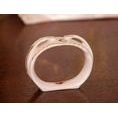 Napkin ring 6,4 cm, Lenka 563, Rose China