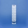 Křišťálová váza válec broušená úzká, 255 mm, Crystal BOHEMIA