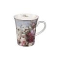 Mug Still Life with Flowers 11 cm / 0,3 l, Porcelain, J. B. Robie, Goebel Artis Orbis