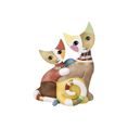 Cats Noemi e Taddeo 12,5 / 7,5 / 16,5 cm, biscuit porcelaine, Rosina Wachtmeister, Goebel