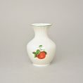 Vase 2544 13,5 cm, ivory + fruits, Český porcelán a.s.